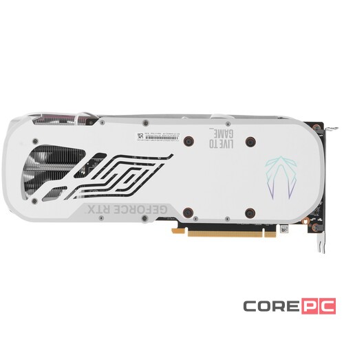 Видеокарта ZOTAC (ZT-D40820Q-10P) GeForce RTX 4080 SUPER 16GB TRINITY OC WHITE ED