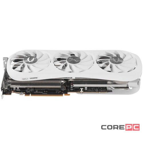 Видеокарта ZOTAC (ZT-D40820Q-10P) GeForce RTX 4080 SUPER 16GB TRINITY OC WHITE ED