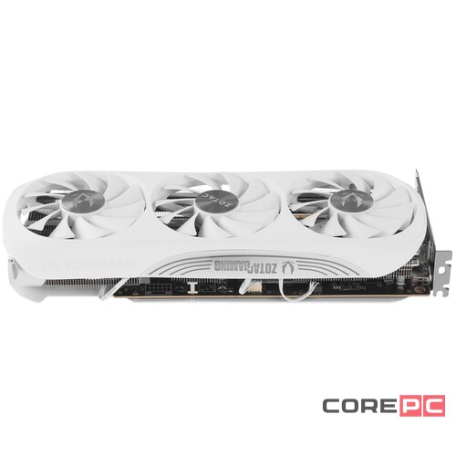 Видеокарта ZOTAC (ZT-D40820Q-10P) GeForce RTX 4080 SUPER 16GB TRINITY OC WHITE ED