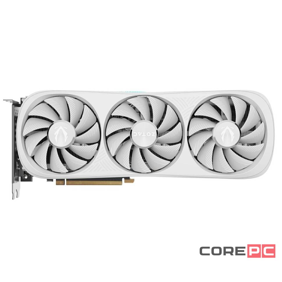 Видеокарта ZOTAC (ZT-D40820Q-10P) GeForce RTX 4080 SUPER 16GB TRINITY OC WHITE ED
