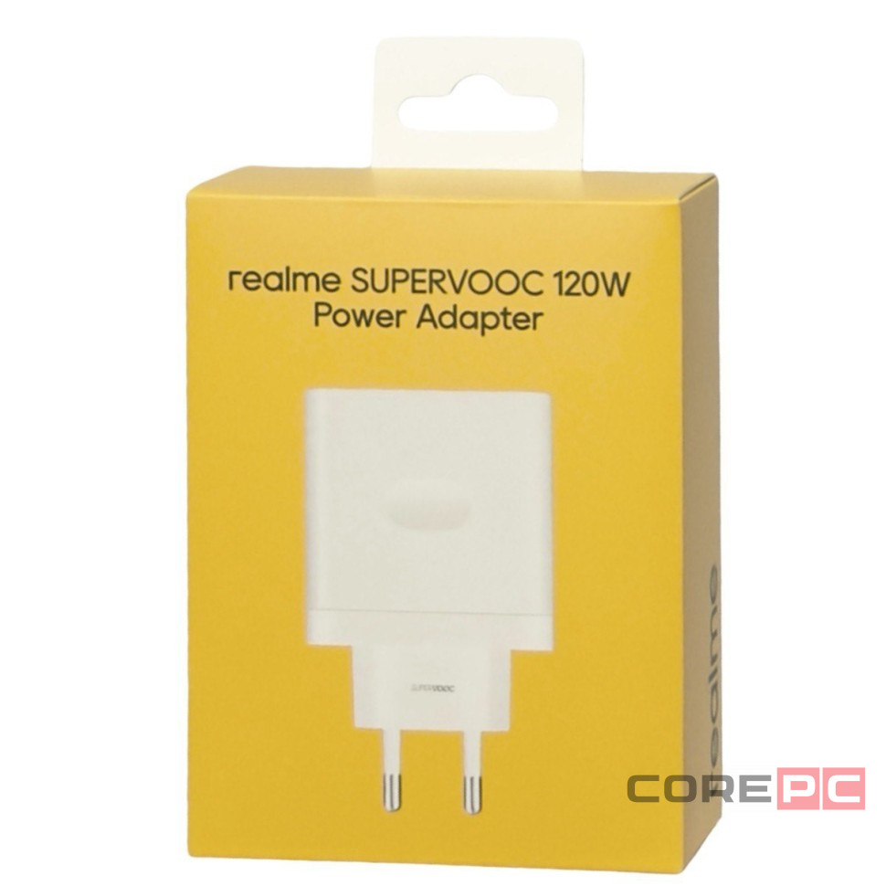 Сетевое зар. устр. Realme Supervooc 120W 1USB-A белое