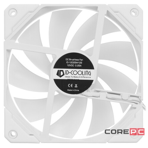 Комплект вентиляторов для корпуса ID-COOLING TF-12025-ARGB-TRIO-SNOW PWM
