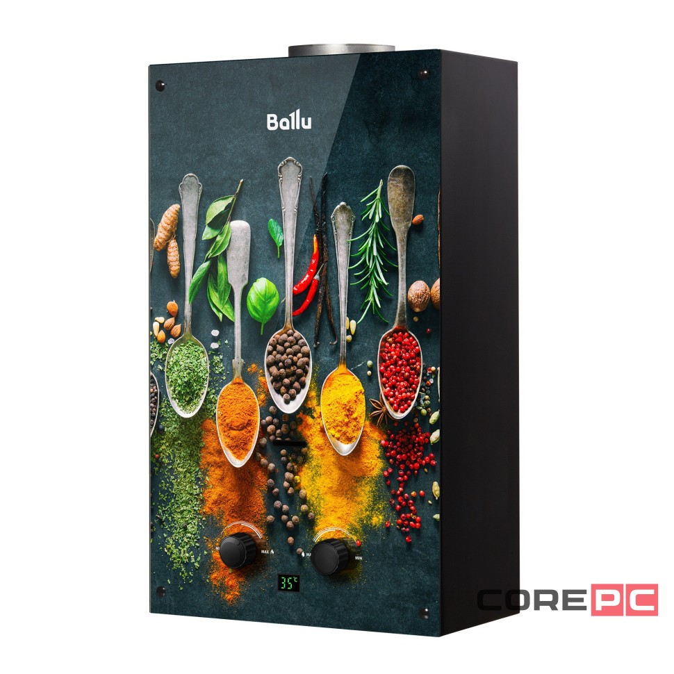 Колонка газовая Ballu GWH 10 Fiery Glass Curry