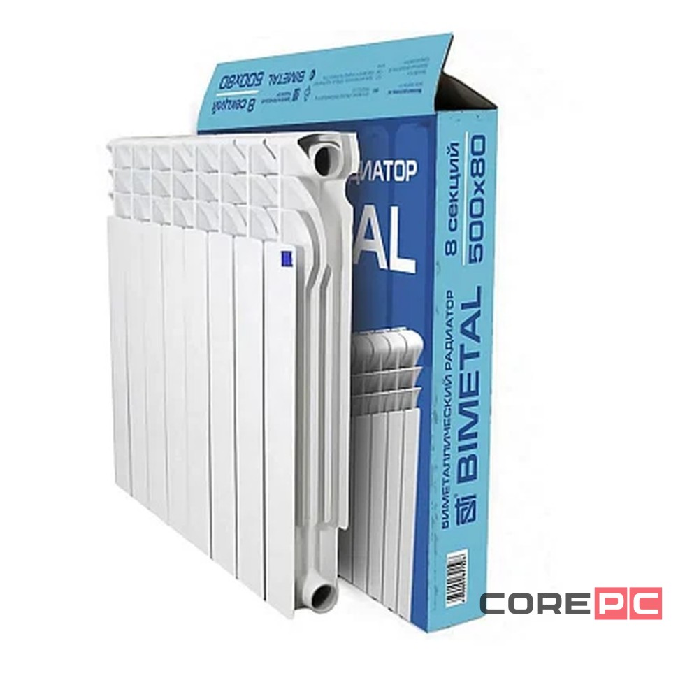 Радиатор STI BIMETAL 500/80 8 секций