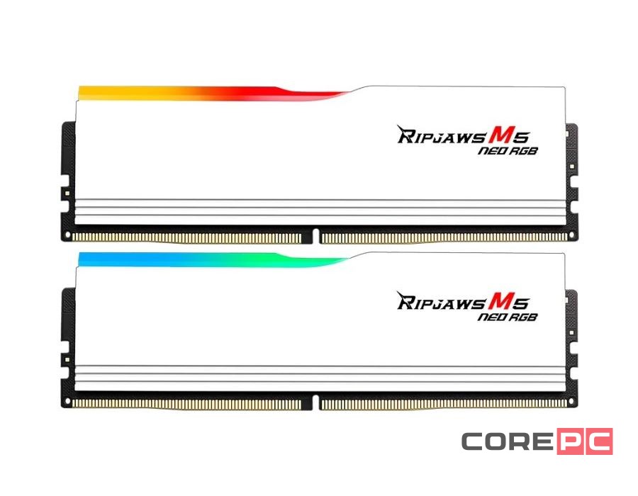 Оперативная память 32 Gb 6000 MHz G.Skill RIPJAWS M5 NEO RGB White (F5-6000J3038F16GX2-RM5NRW)