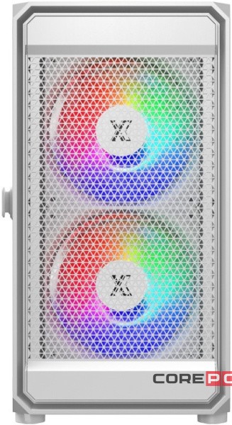 Компьютерный корпус XASTRA A303M TG 3FRGB White (A303M-2FC14F-1FC12F-D-WH)