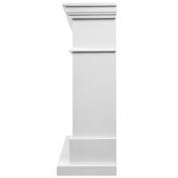 Каминокомплект: Очаг Electrolux EFP/P-3620LS, портал California 42/40/36, белый