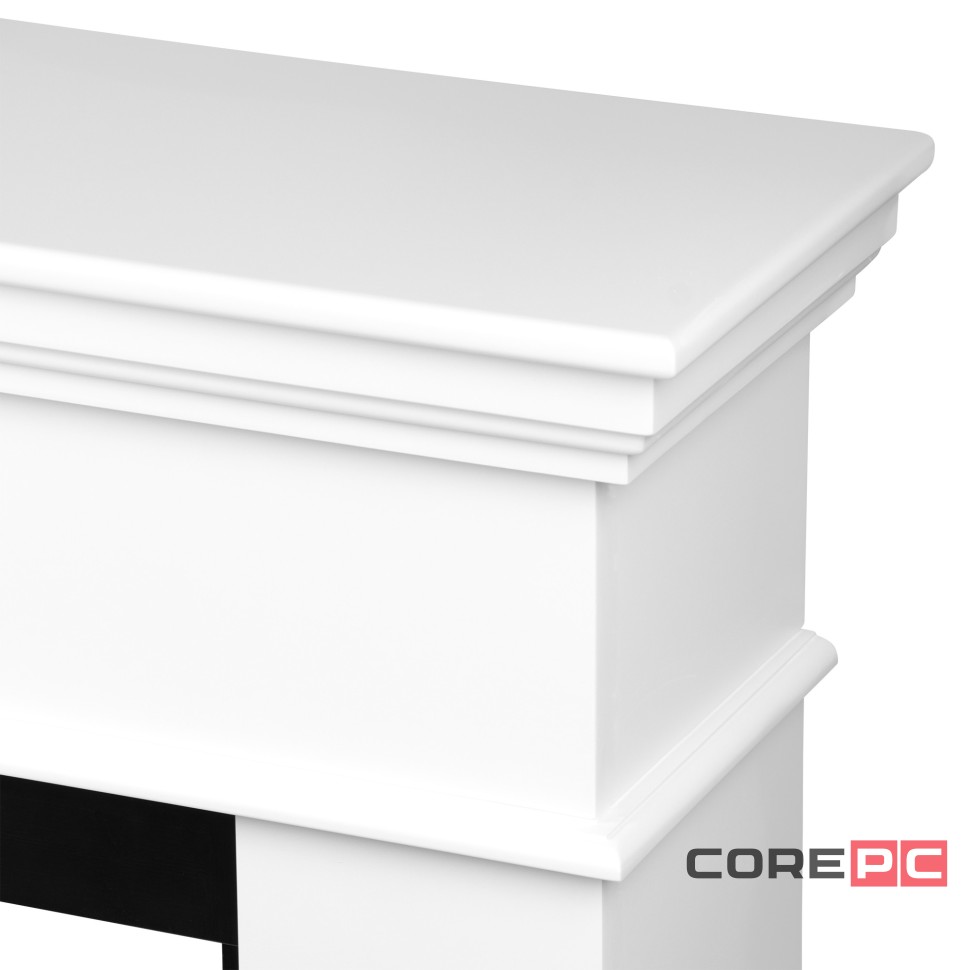 Каминокомплект: Очаг Electrolux EFP/P-3620LS, портал California 42/40/36, белый