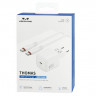 Сетевое зар. устр. Keephone Thomas KP-EB0112 1C 60W Gan с кабелем Type-C на Type-C белое