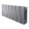 Радиатор биметаллический Royal Thermo PianoForte 300 Серебристый - 14 секц.
