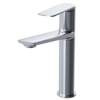 Смеситель для раковины MIXLINE МЛ25-042/ML25-042, рычажное управление, цвет хром