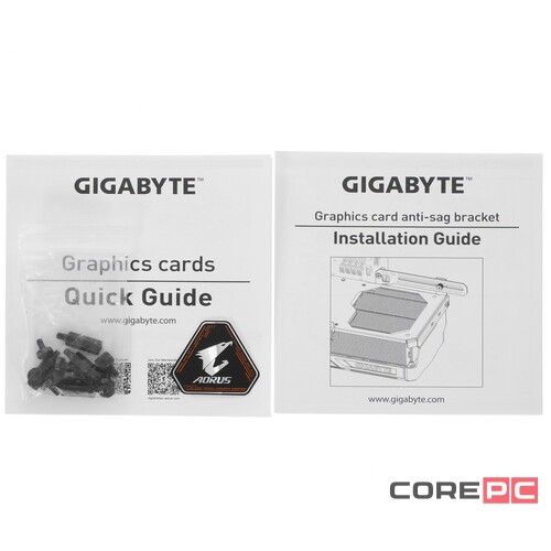 Видеокарта Gigabyte (GV-N4090AORUS M-24GD) GeForce RTX 4090 24GB AORUS MASTER