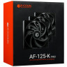 Комплект вентиляторов для корпуса ID-COOLING AF-125-K TRIO (3 in 1) Black
