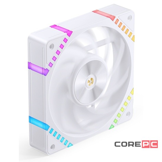 Вентилятор для корпуса JONSBO HF2-120W ARGB LED White