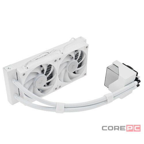 Система жидкостного охлаждения для процессора Deepcool LT240 WH ARGB White