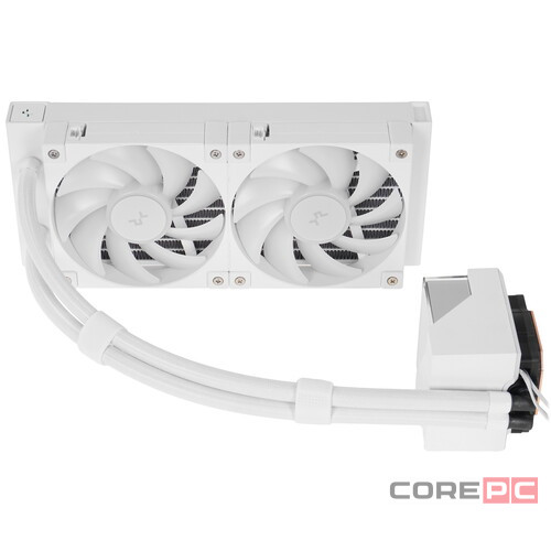 Система жидкостного охлаждения для процессора Deepcool LT240 WH ARGB White