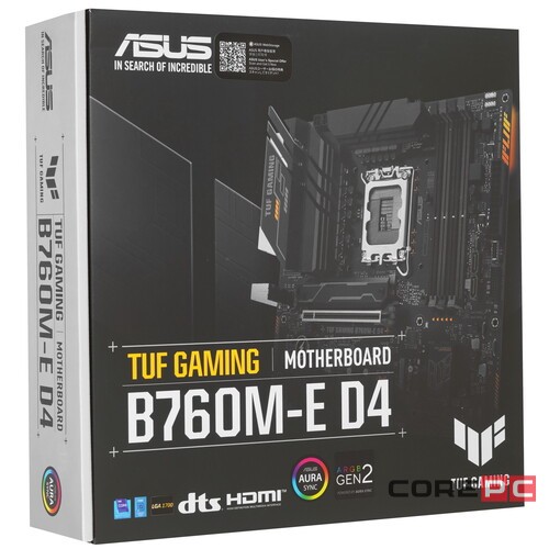 Материнская плата ASUS TUF GAMING B760M-E D4 90MB1E90-M0EAY0