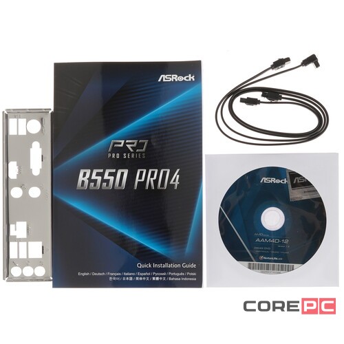 Материнская плата ASRock B550 PRO4
