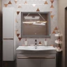 Зеркало MIXLINE Минио 800х700 (ШВ) сенсорный выключатель, светодиодная подсветка
