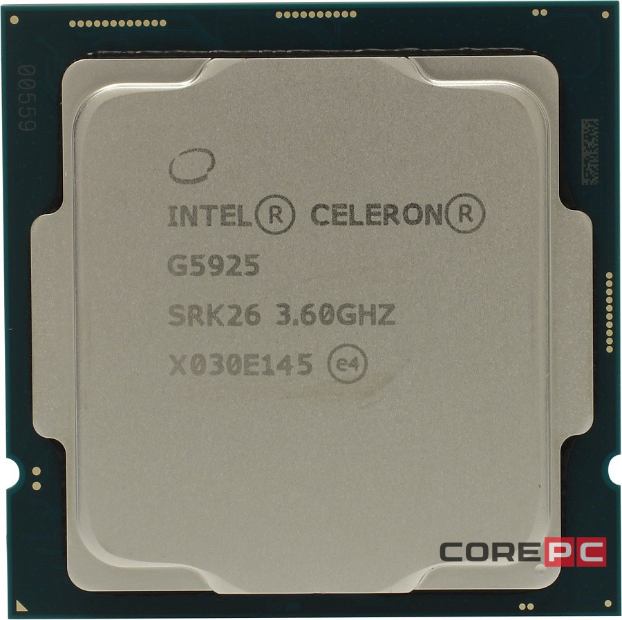 Процессор Intel Celeron G5925 BOX BX80701G5925