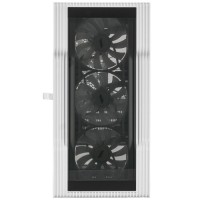 Компьютерный корпус 1STPLAYER TRILOBITE T3-G TG LED White (T3-G-WH-4F1-W)