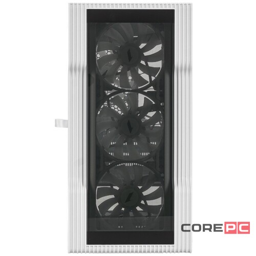 Компьютерный корпус 1STPLAYER TRILOBITE T3-G TG LED White (T3-G-WH-4F1-W)