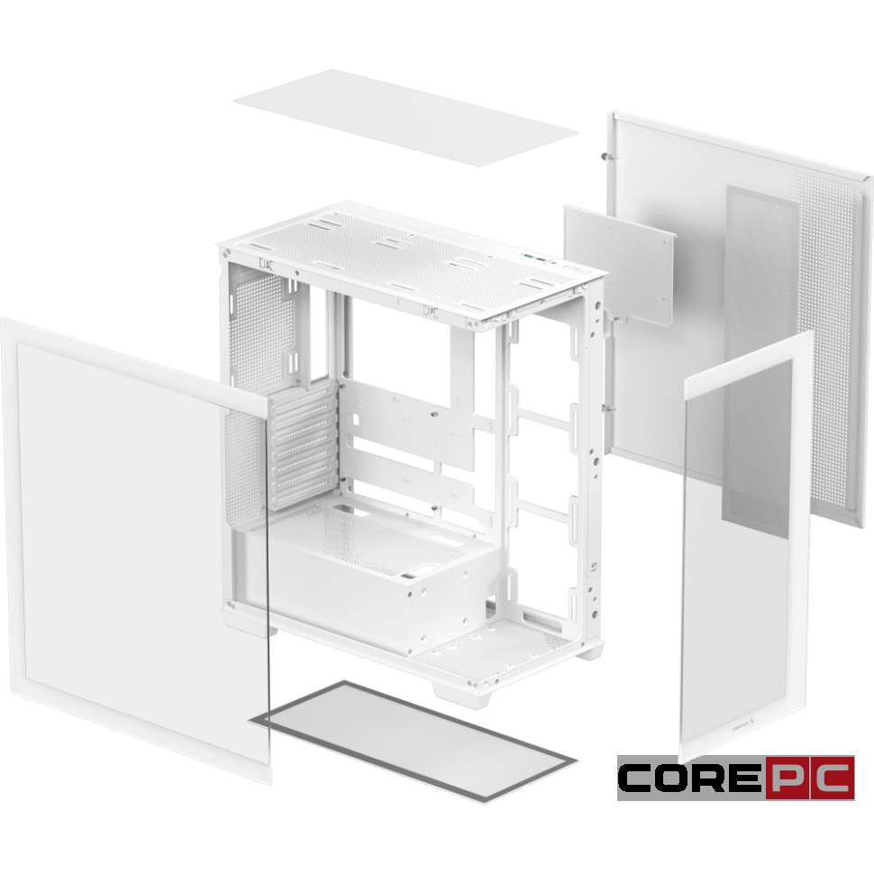 Компьютерный корпус Deepcool CG580 WH White (R-CG580-WHNDA0-G-1)