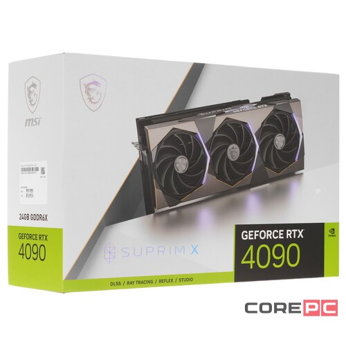 Видеокарта MSI (RTX 4090 SUPRIM X 24G) GeForce RTX 4090 24GB SUPRIM X