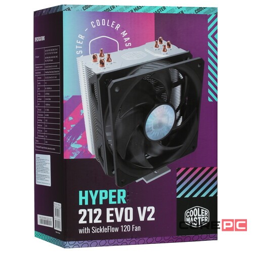 Кулер для процессора Cooler Master HYPER 212 EVO V2 RR-2V2E-18PK-R2 PWM