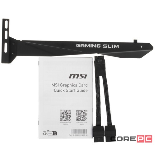 Видеокарта MSI (RTX 4070 GAMING X SLIM 12G) GeForce RTX 4070 12GB GAMING X SLIM