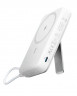 Powerbank с беспроводной зарядкой Anker Zolo (A1685) 10000mAh 30W 1USB/1C с проводом Type-C белый
