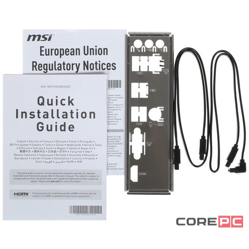 Материнская плата MSI PRO H610M-E DDR4