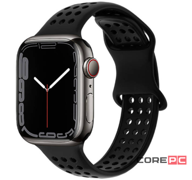 Сменный ремешок для Apple Watch 38/40/41мм Hoco WA08 черный