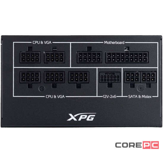 Блок питания ADATA XPG 850W (COREREACTORIIVE850G-BKCEU) 16 Pin (PCIe 5.0 Connector Cable Details)