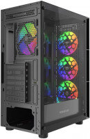Компьютерный корпус Powercase Mistral EA17 TG ARGB Black (CMAEA17-A4)