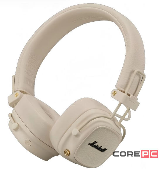 Беспроводные Bluetooth стерео-наушники Marshall Major V (Beige)