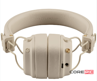 Беспроводные Bluetooth стерео-наушники Marshall Major V (Beige)