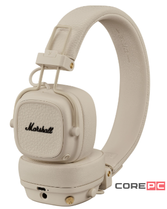 Беспроводные Bluetooth стерео-наушники Marshall Major V (Beige)