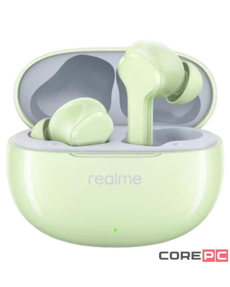 Беспроводные наушники TWS Realme Buds T110 BT5.4/7ч зеленые