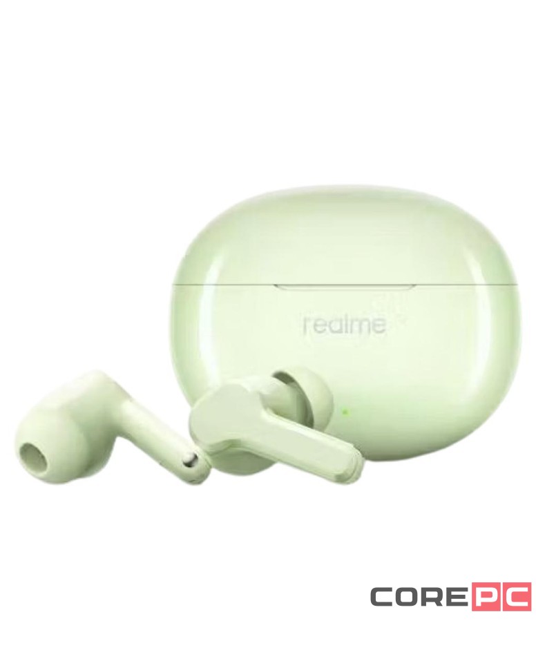 Беспроводные наушники TWS Realme Buds T110 BT5.4/7ч зеленые