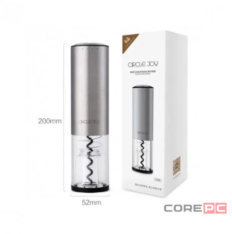 Электрический штопор Xiaomi Circle Joy Wine Opener (CJ-EKPQ02) серебристый