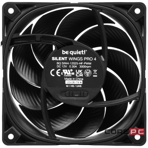 Вентилятор для корпуса Be Quiet! SILENT WINGS PRO 4 BL098