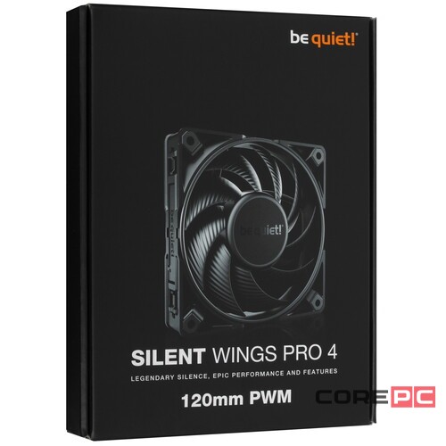 Вентилятор для корпуса Be Quiet! SILENT WINGS PRO 4 BL098
