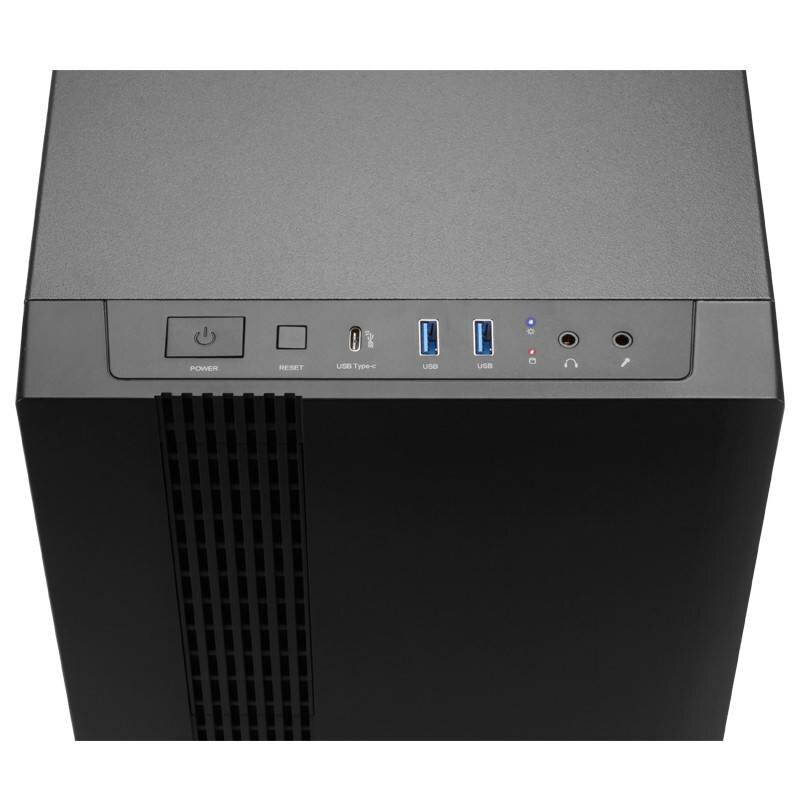 Компьютерный корпус Chieftec UNI без БП Black (UK-02B-OP)