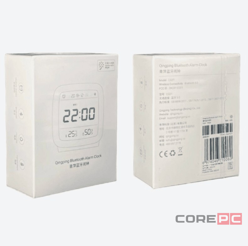 Умный будильник Xiaomi Qingping Bluetooth Alarm Clock CGD1 зеленый