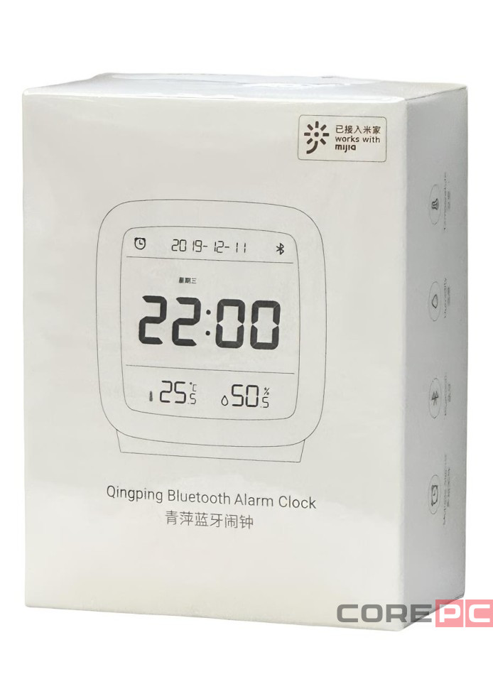 Умный будильник Xiaomi Qingping Bluetooth Alarm Clock CGD1 зеленый