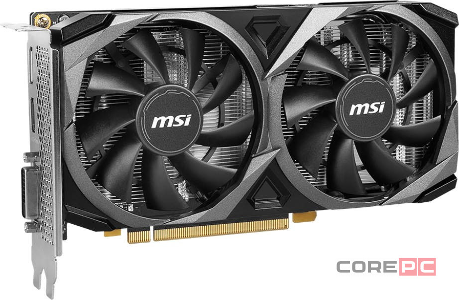 Видеокарта MSI (RTX 3050 VENTUS 2X XS 8G OC) GeForce RTX 3050 8GB VENTUS 2X XS OC