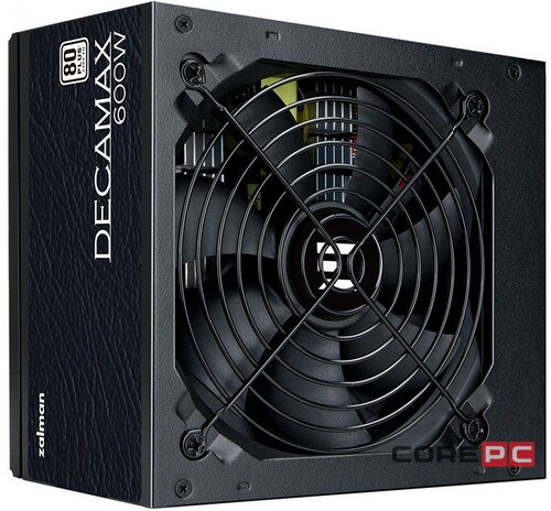 Блок питания Zalman 600W DecaMax Black (ZM600-LX3)