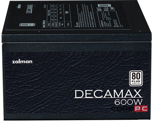 Блок питания Zalman 600W DecaMax Black (ZM600-LX3)