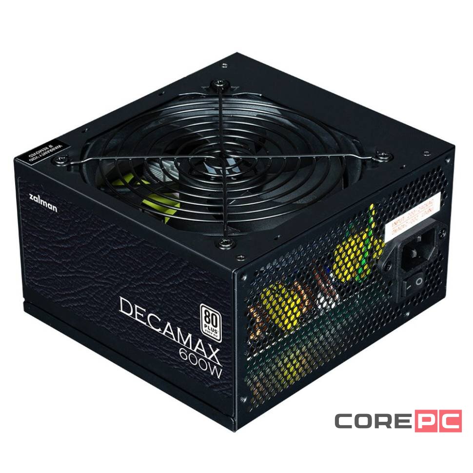 Блок питания Zalman 600W DecaMax Black (ZM600-LX3)